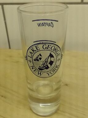 Lake George New York Tall Shot Glass